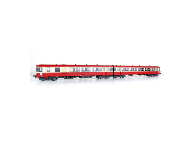 EAD X4630, rouge crème, TER Rhône-Alpes, Lyon-Vaise LSM 10064 H0