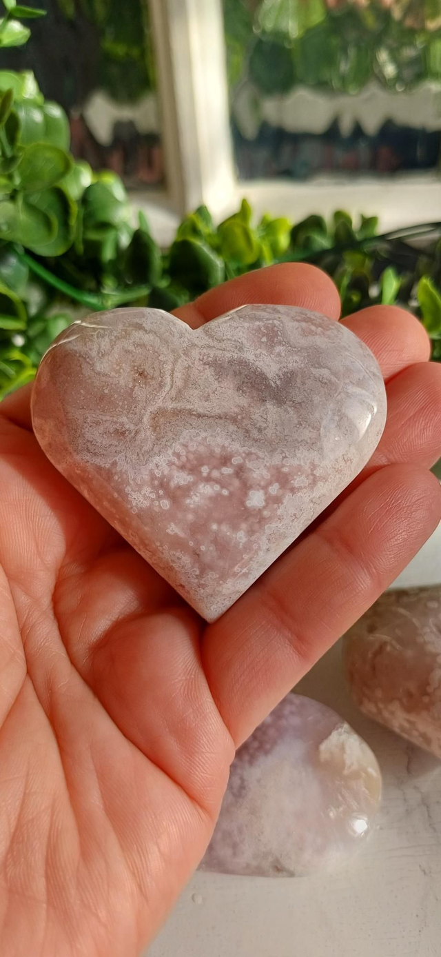 Pink Amethyst Heart no. 4