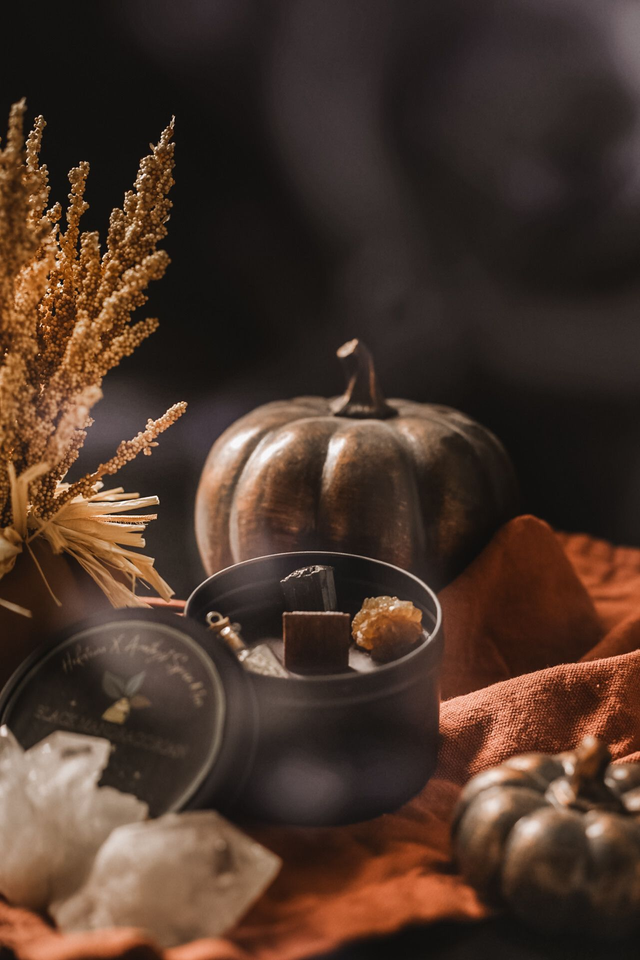 Samhain • Bougie black mandragorian