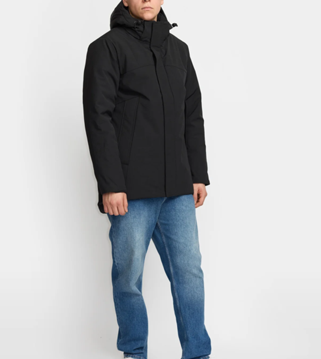 7874 Padded City Jacket mit Kapuze