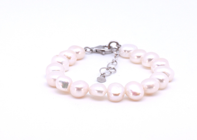  Süßwasserperlen-Armband - Karoline