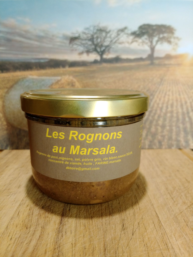 Les Rognons au Marsala.