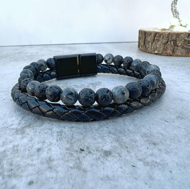 Bracelet labradorite 
