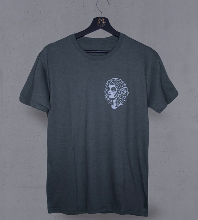 T-shirt “Calavera” Kaki