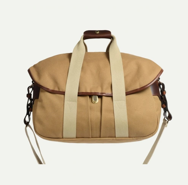 SAC BUSINESS MUSETTE BLEU DE CHAUFFE - CAMEL
