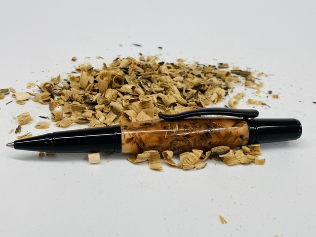 Whiskey Resin Twist Pen