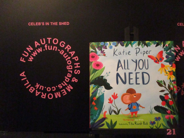 Katie Piper 'All You Need' Authentic Autographed Paperback Book (21)