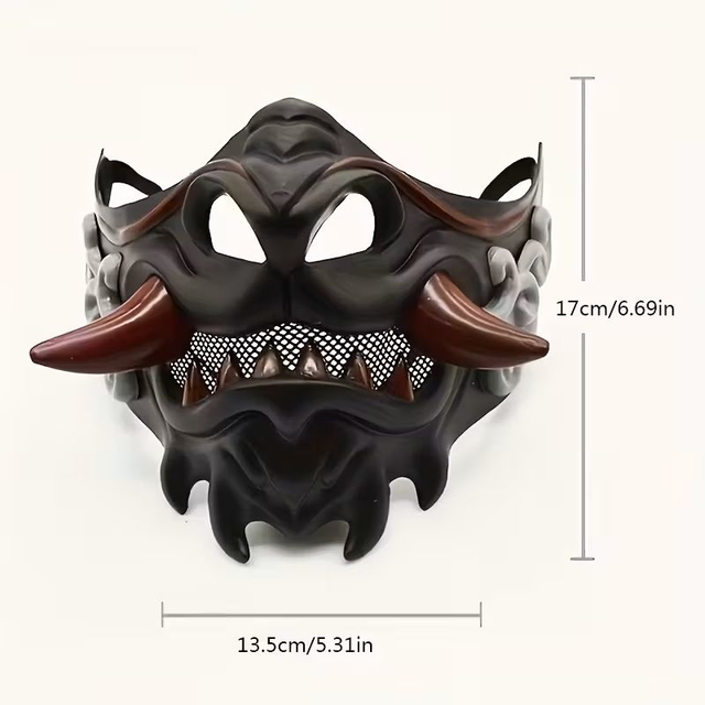 MASQUE COSPLAY ONI DEMON 