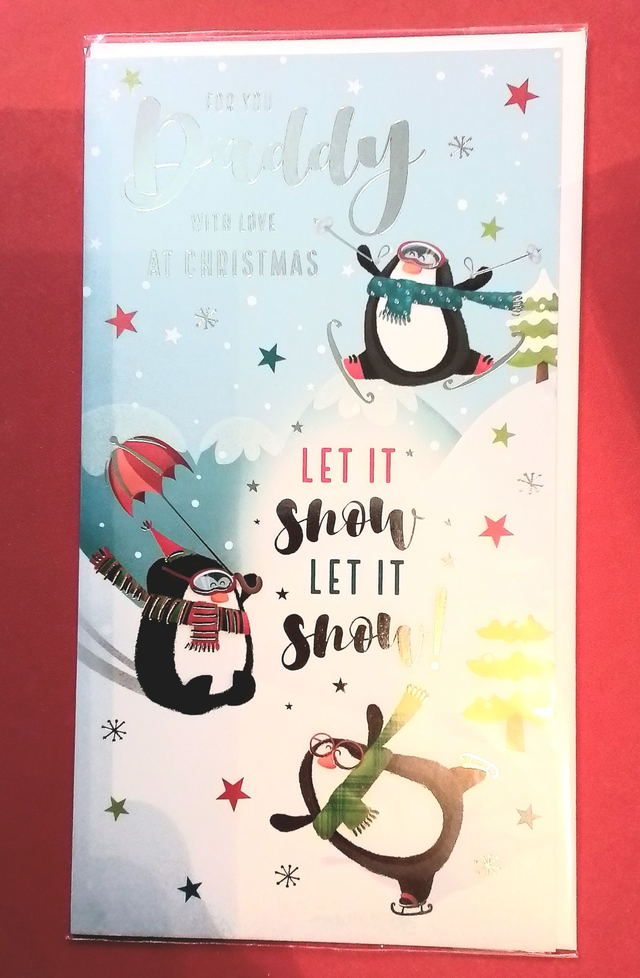Daddy Christmas Card 