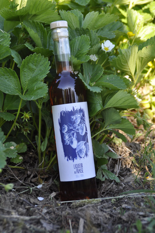 Liqueur de fraise bio 50cl