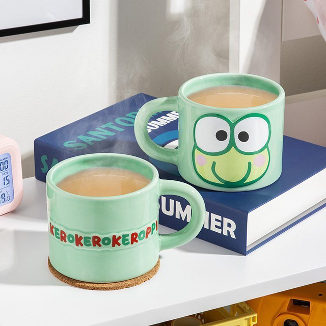 Hello Kitty: Keroppi Embossed Mug