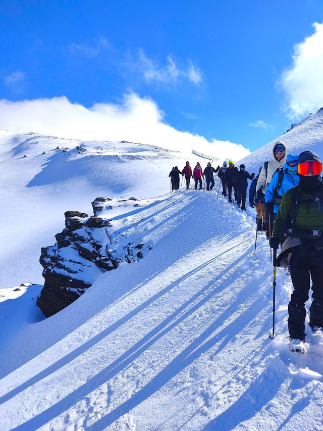 Sierra Nevada Invernal con Crampones