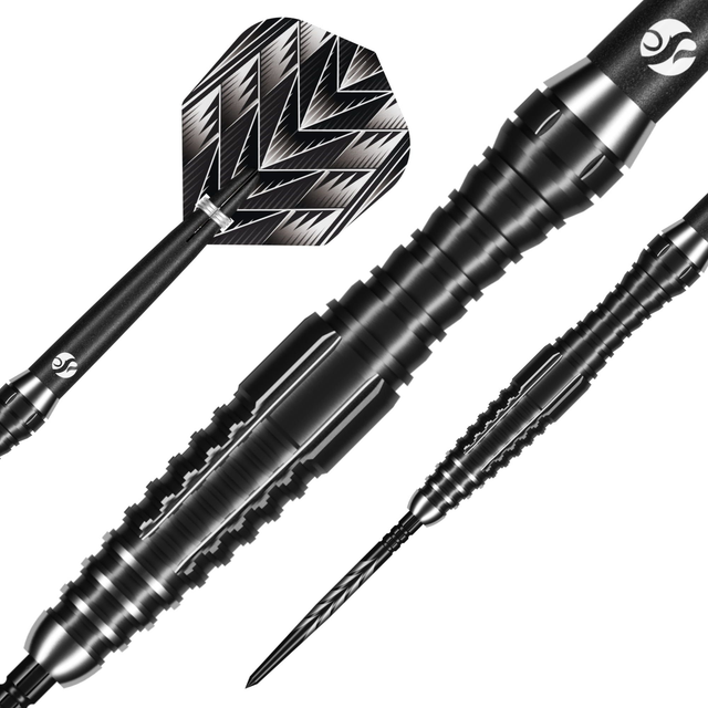 Tribal Weapon 4 Series Steeldarts Set- 90% Tungsten Turbo Points