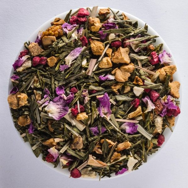 Club des baies (BIO)(Mélange aromatisé de thé vert/ fruits organique)