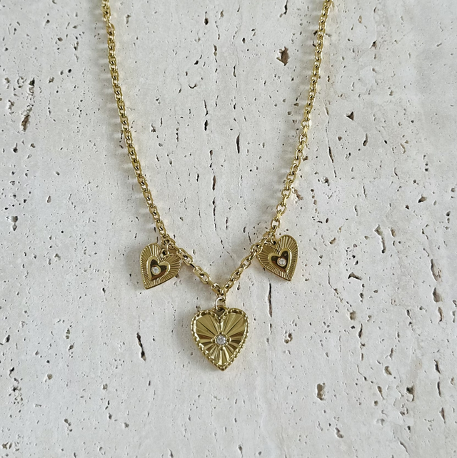 Ketting hartjes 