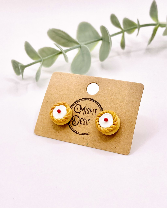 Cherry Bakewell stud earrings