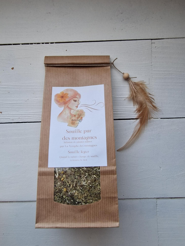 Infusion Souffle pur des montagnes (souffle léger) - infusion de plantes
