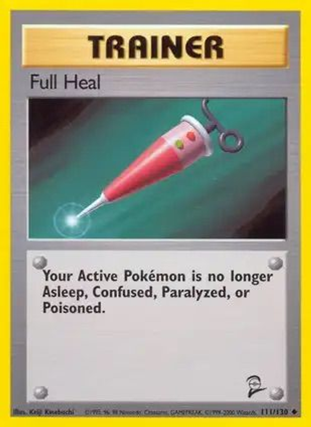Full Heal - 111/130 (Base Set 2)