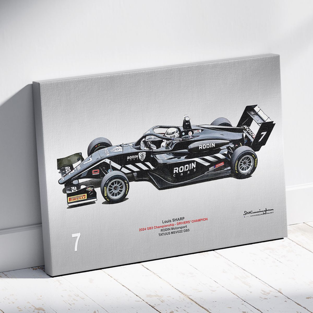 C240907 Tatuus MSV022 BritishGB3 24 RODIN #7 Sharpe