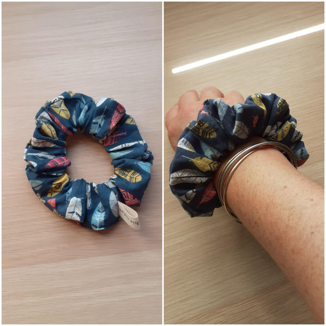 Chouchou à cheveux Plume