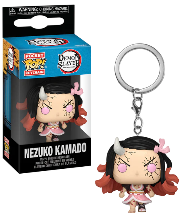 Demon Slayer: Nezuko (Demon Form) Pop! Keychain