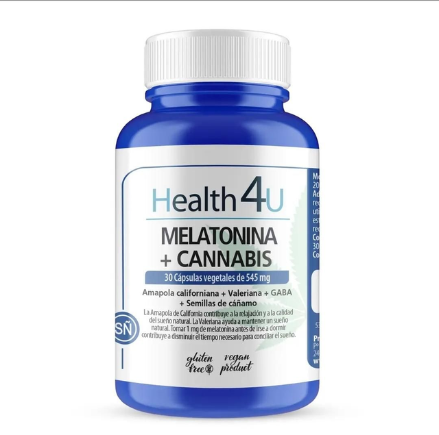 HU4 Melatonina + Cannabis 30 cap