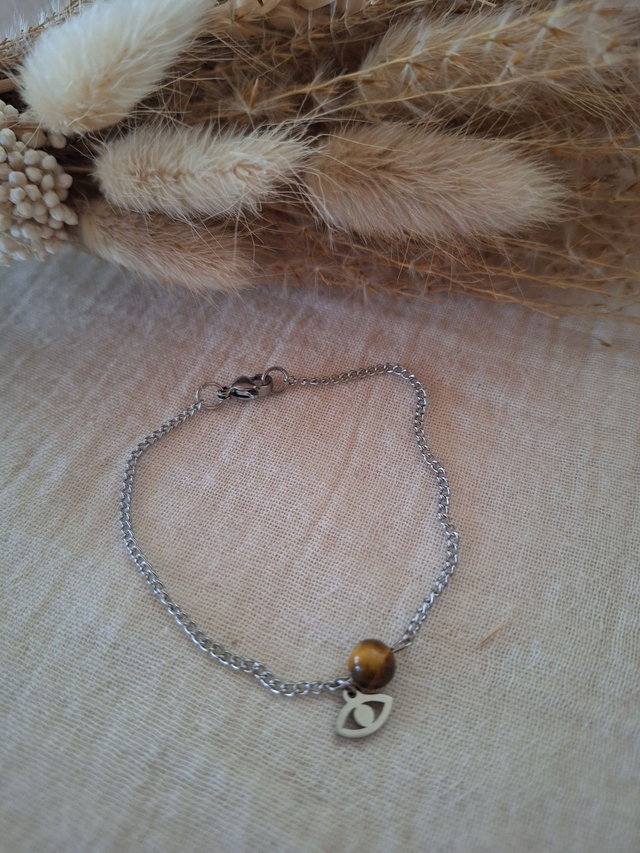 Bracelet oeil et oeil de tigre