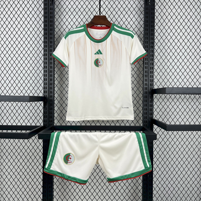 Conjunto camiseta manga larga + pantalón NIÑOS 1ª Algeria 26-27
