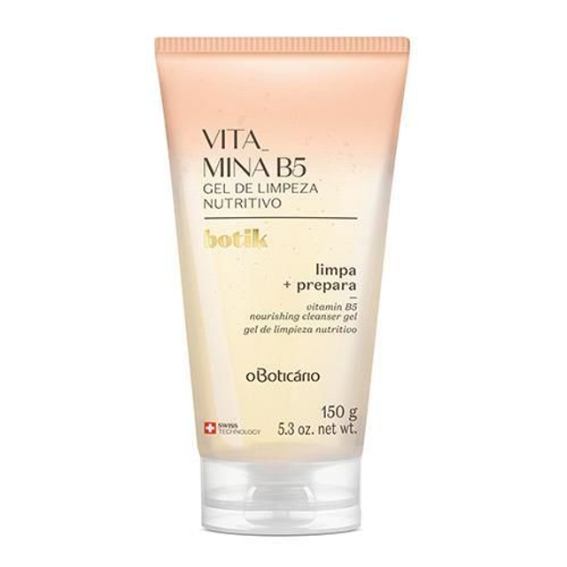 Gel De Limpeza Facial Nutritivo Vitamina B5 Botik, 150g