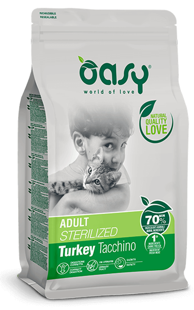 OASY STERILIZED TACCHINO