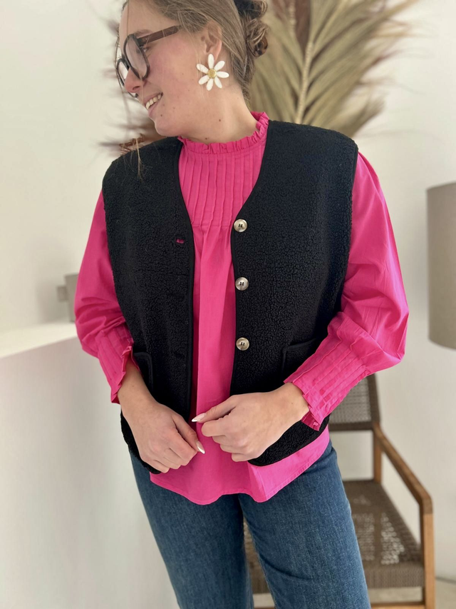 Gilet Romane noir