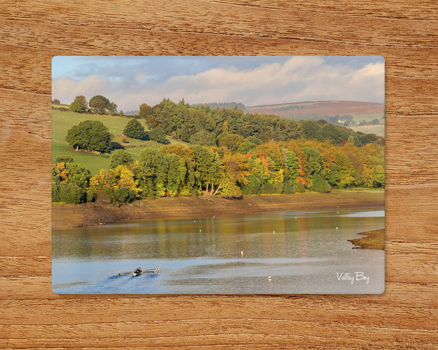 "Autumn at the Agden" Glass Worktop Saver  