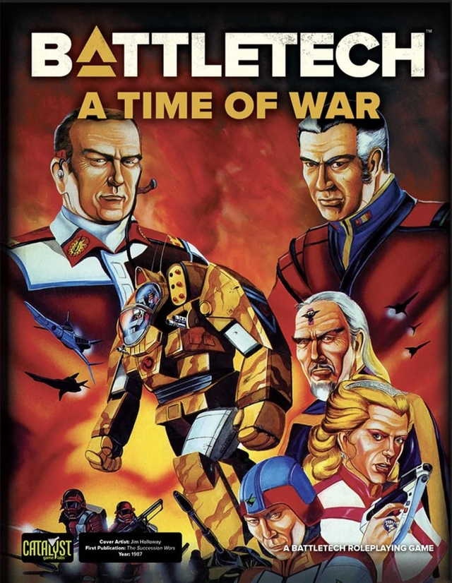 Battlletech: A Time Of War: THE BATTLETECH RPG