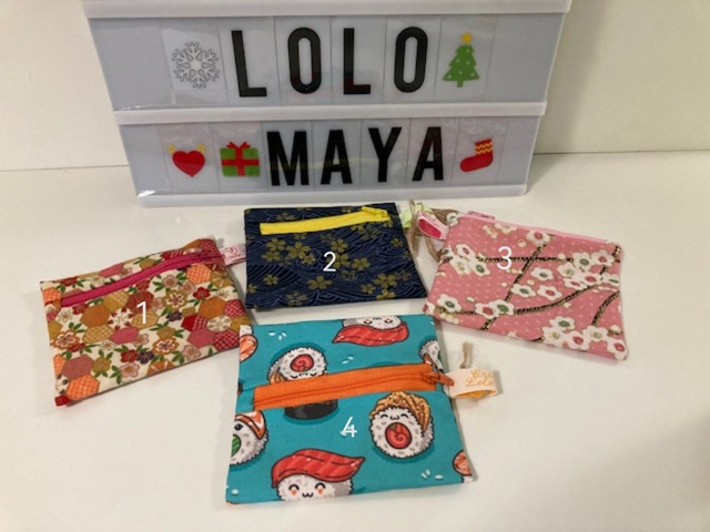 P. monnaie Zippé (porte-monnaie) 