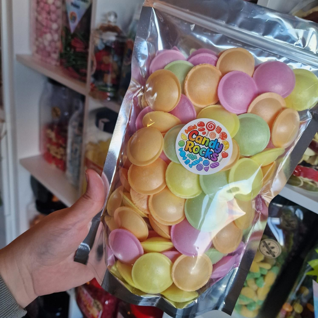 UFO flying sherbet saucers large bag