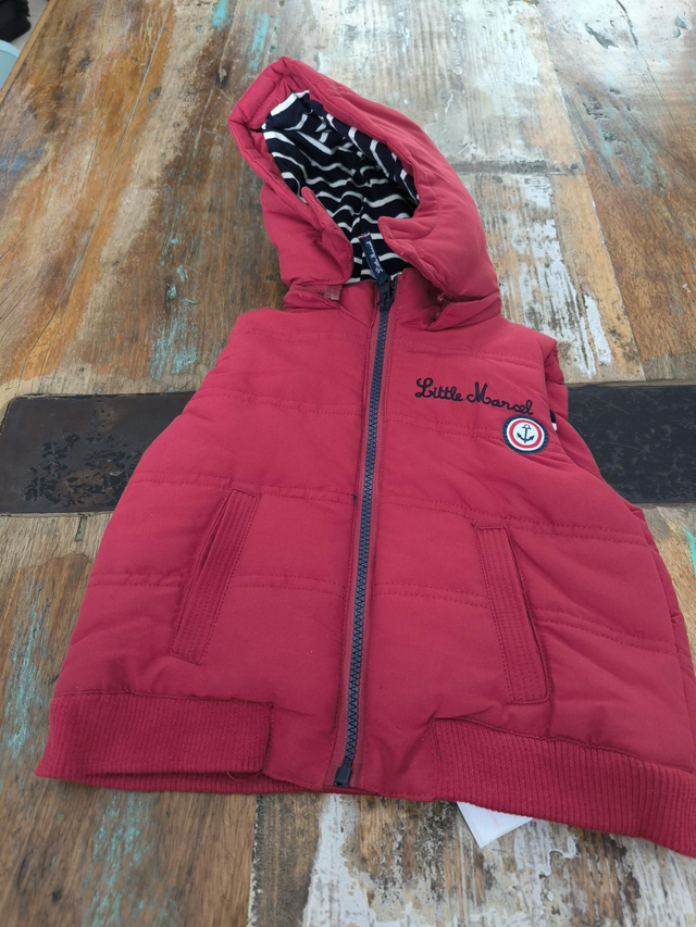 MANTEAU SANS MANCHE LITTLE MARCEL 