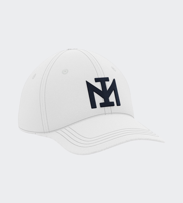 CASQUETTE IMPETUS AVEC LOGO BRODÉ - BLANC