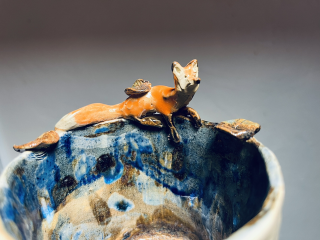 RENARD FEUILLES D’AUTOMNE 