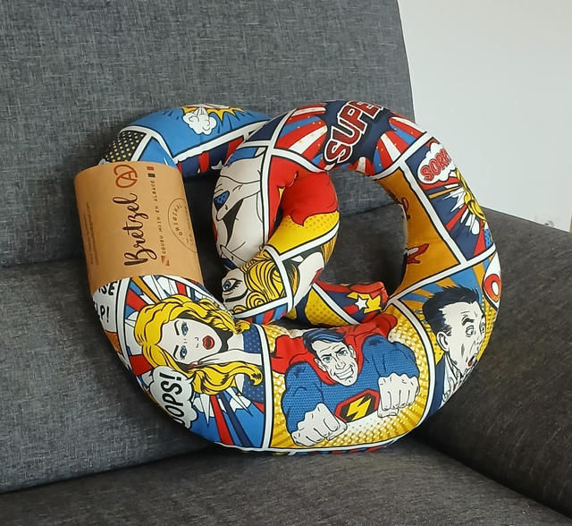 Coussin Bretzel Pop