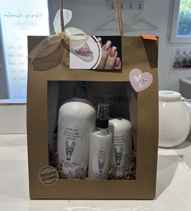 Coffret soin au lait d’ânesse 