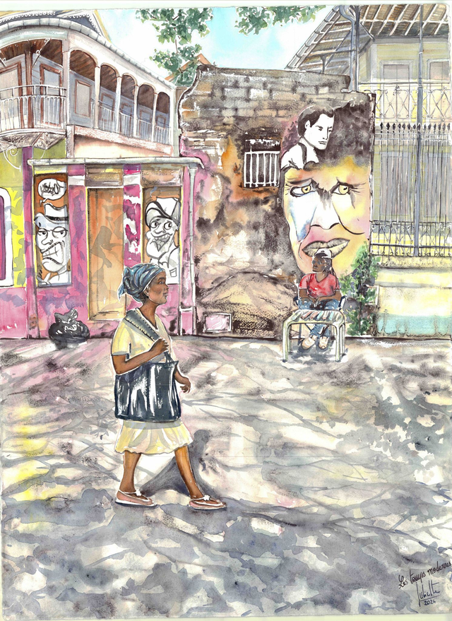 Les temps modernes, Pointe à Pitre