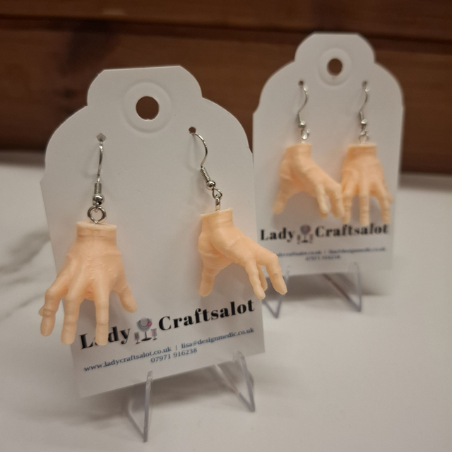 Thing Hand Earrings