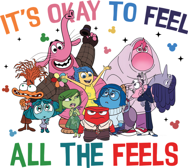 Inside Out 2 Feelings DTF 