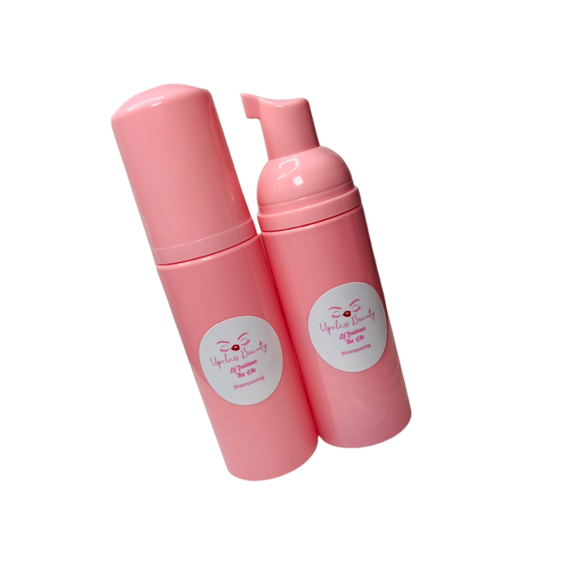 Shampoing mousse pour les cils 