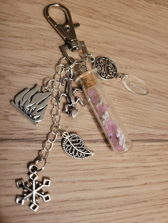 Bijou de sac argenté - Dans un autre monde 