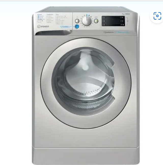  Indesit  BWE71496XSVUK1400 Spin 7kg Washing Machine - Silver