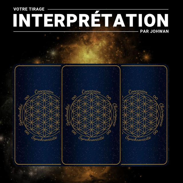 J&#039;interprète votre tirage à 3 cartes