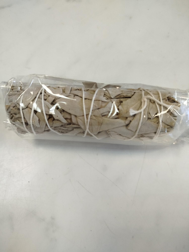 Tocha de salvia branca 
