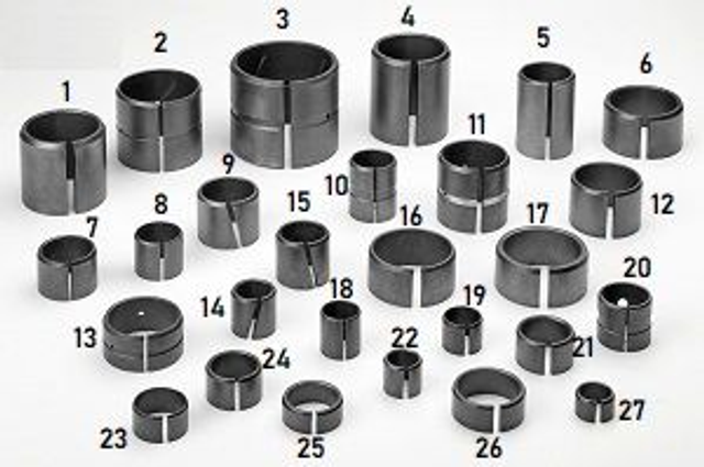 10 Stück Spannbuchsen für Minibagger 30x35x30 mm