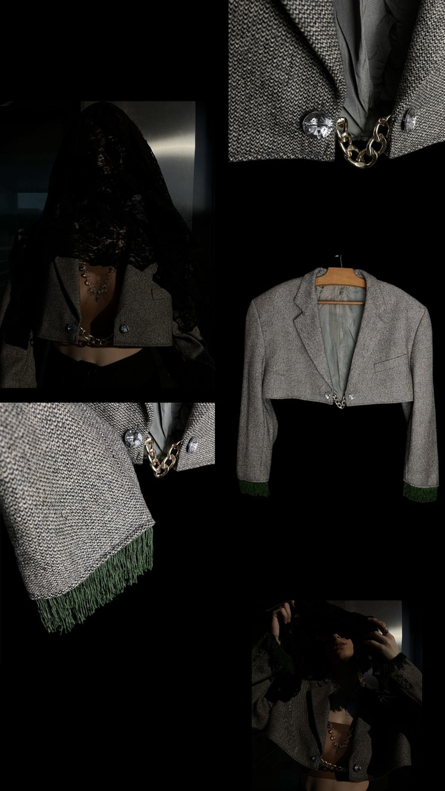 Blazer Upcycled - Henri(ette) - XL